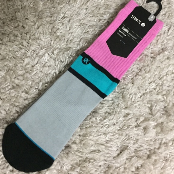 Stance Classic Cotton Crew Socks M Abbot Miami - Picture 4 of 5